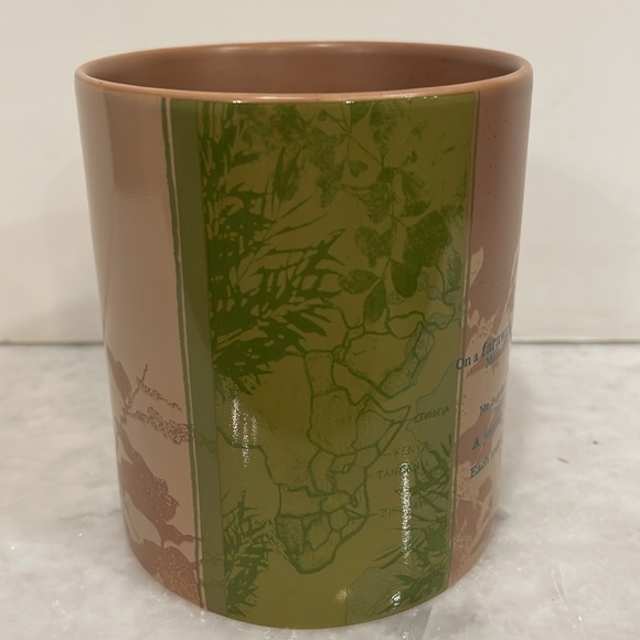 Starbucks Coffee The Origin Of Coffee 2006 Thanks To Manola 18 Oz Brown mug - Picture 3 of 5